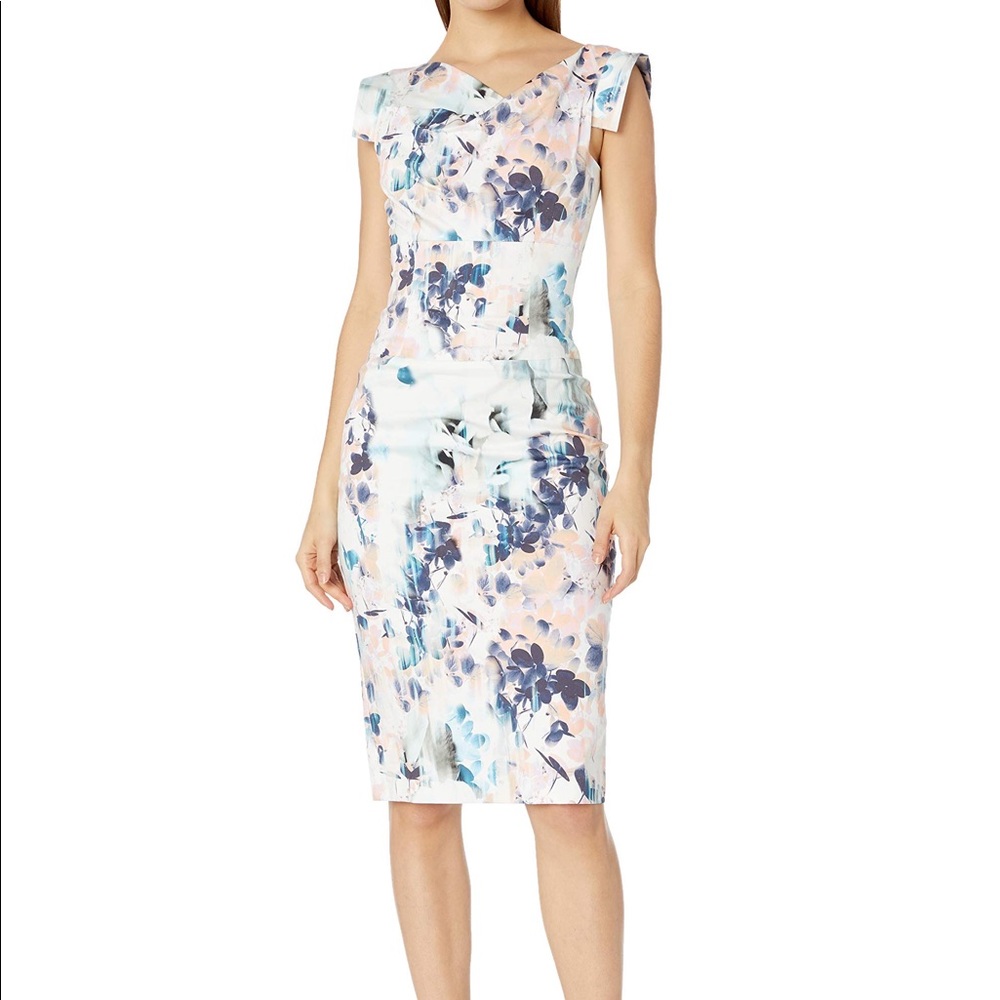 Black Halo Jackie O Dress, Divine Wind, Size 8 (runs small)